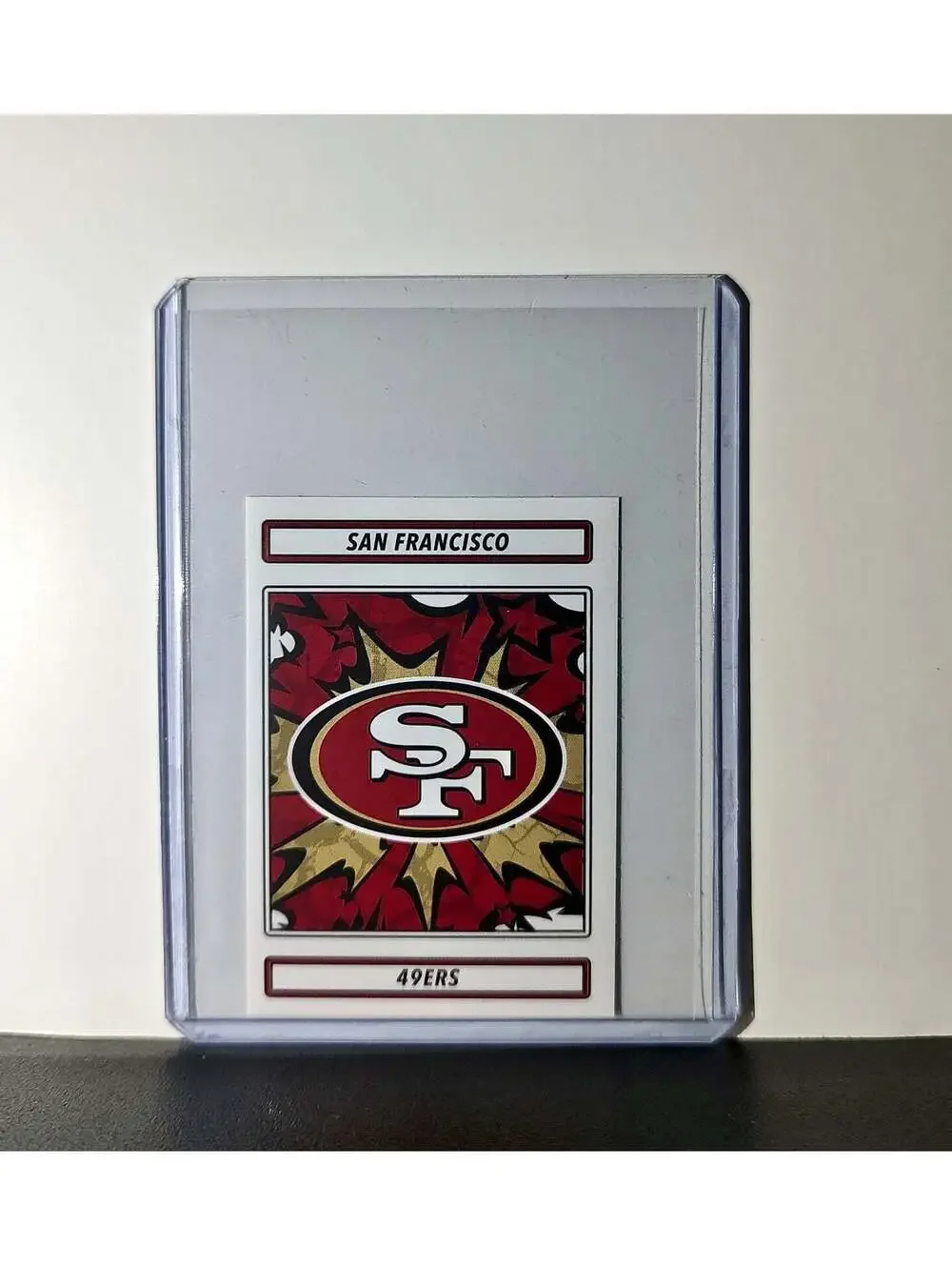 San Francisco 49ers Logo 2025 Panini NFL #534 Sticker